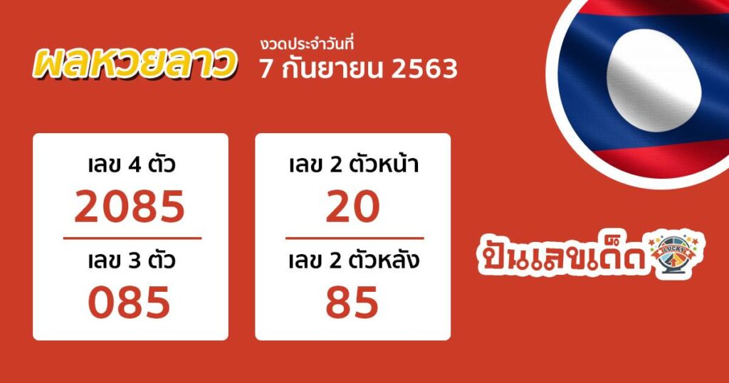 ตรวจหวย ผลหวย ลาว หวยพัฒนา