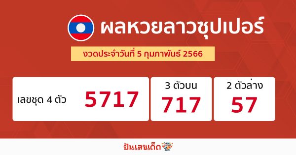 ผลหวยลาวซุปเปอร์