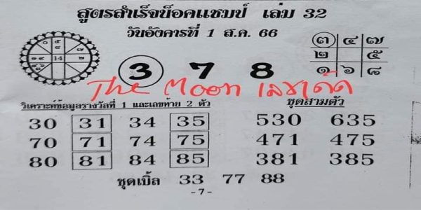 เลขน็อคแชมป์