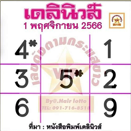 เลขเดิลินิวส์ 1 11 66 - "Daily News number 1 11 66"