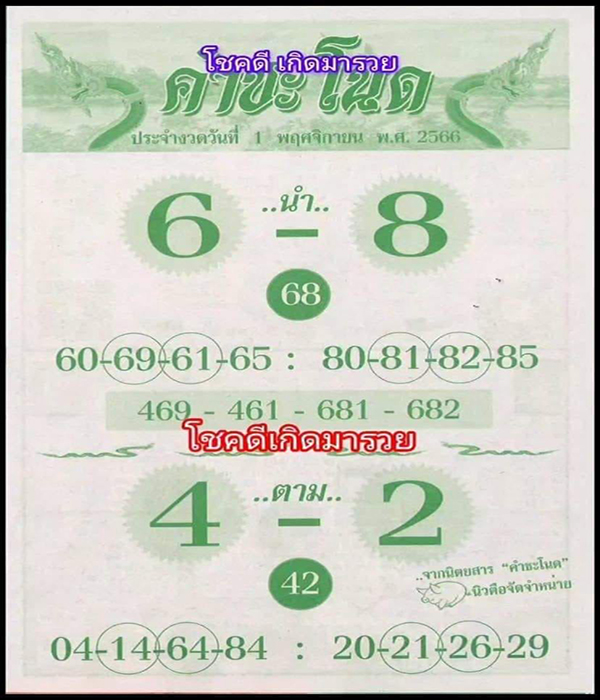 คำชะโนด 1 11 66