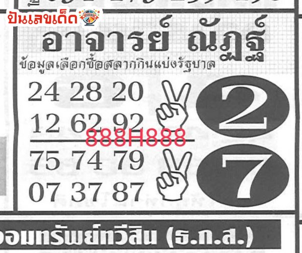 เลข อ.ณัฐฏ์ 16 7 67-"Achan Nat's number 16 7 67"