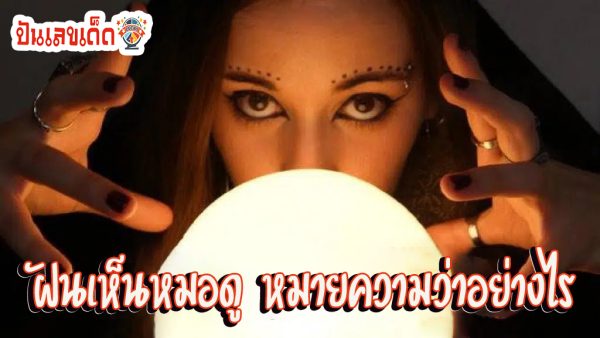 ฝันเห็นหมอดู -"Dream of seeing a fortune teller"