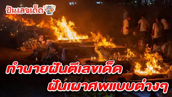 รูปภาพทำนายฝันตีเลขเด็ดฝันเผาศพของ heng99