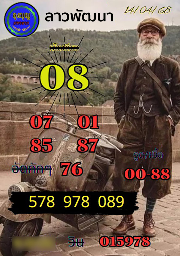 รูปภาพเลขเด็ดหวยลาวของ lekdedonline