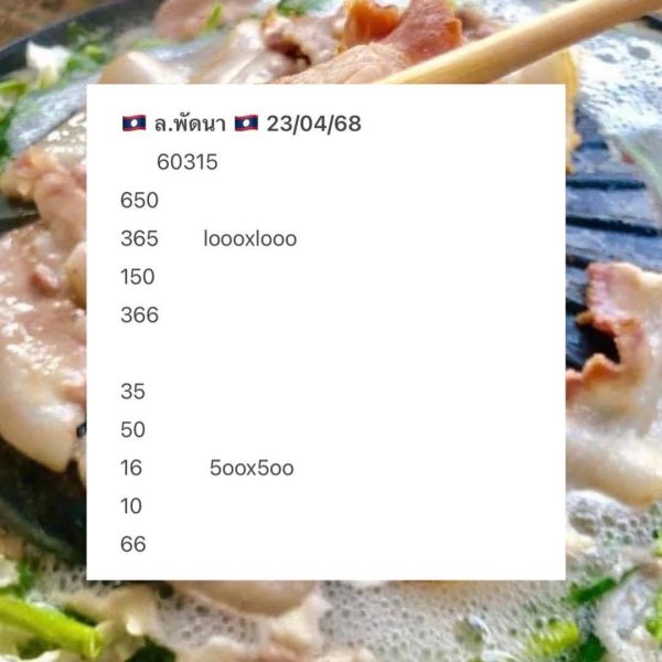 รูปภาพเลขเด็ดหวยลาวของ lekdedonline