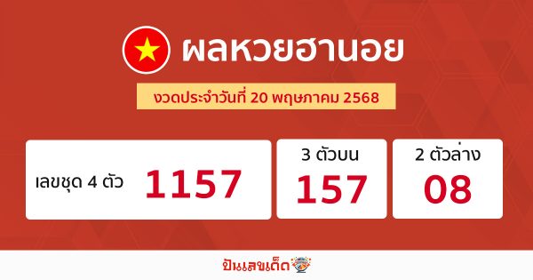 รูปภาพหวยฮานอยวันนี้ของ heng99