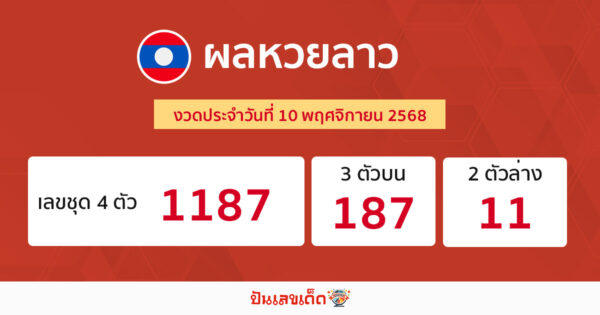 รูปภาพผลหวยลาววันนี้ของ lekdedonline
