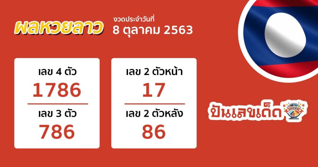 ตรวจหวย ผลหวย ลาว หวยพัฒนา