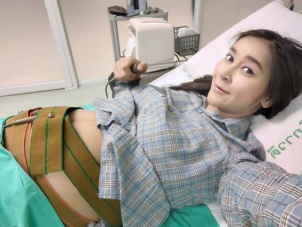 mai sukhon ใหม่ สุครธวา คลอดลูก