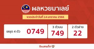 ผลหวยมาเลย์