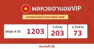ผลหวยฮานอยVIP 8/02/66