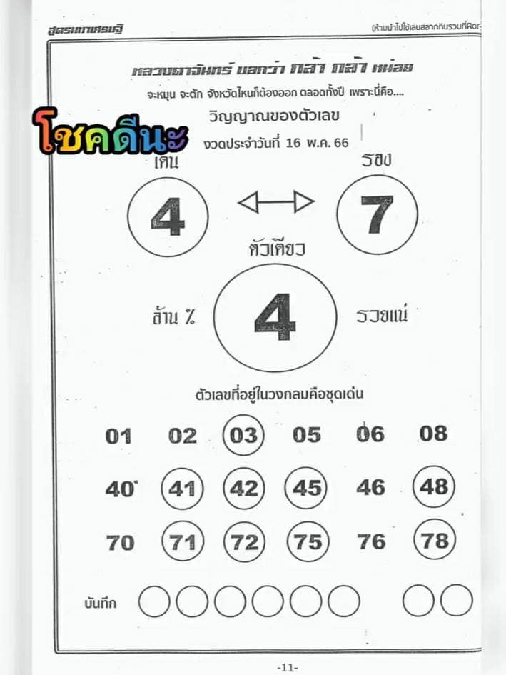 เลขหลวงตาจันทร์