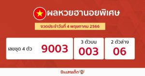 ผลหวยฮานอยพิเศษ