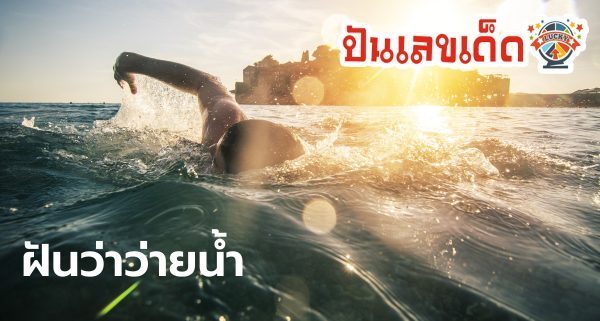ฝันว่าว่ายน้ำ ทำนายฝันว่า หมายถึงอะไร พร้อมเลขเด็ดที่เกี่ยวกับความฝัน