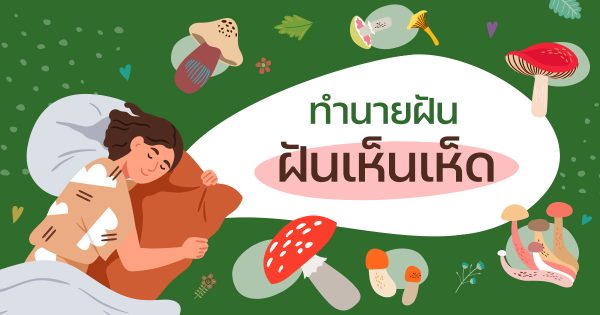 ทำนายฝันเห็นเห็ด