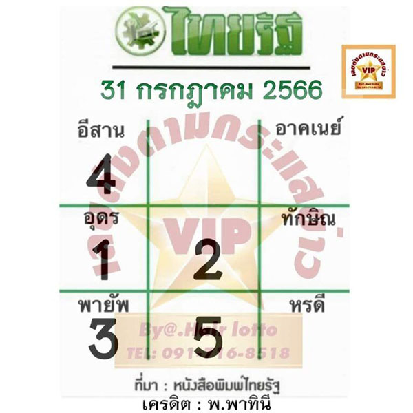  เลขไทยรัฐ 