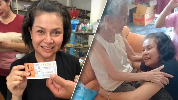 ชีวิตพลิกถูกรางวัลที่1