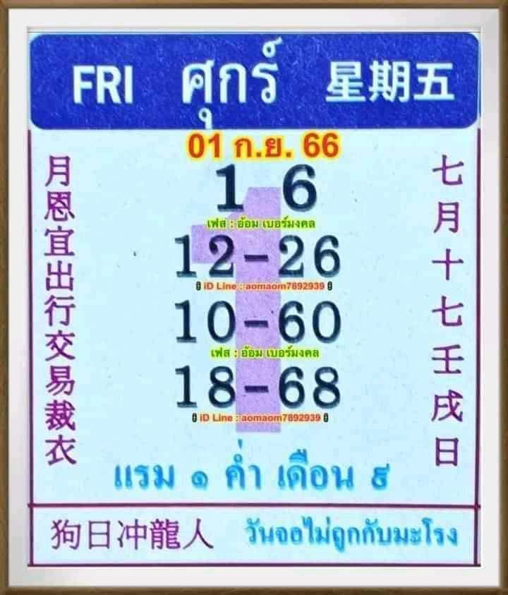 เลขปฏิทิน 1 9 66-punlekded