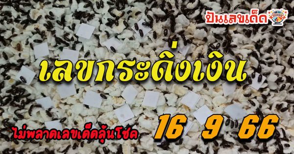 เลขกระดิ่งเงิน 16 9 66 เลขเด็ดมาแรง แนวทางหวยรัฐบาล คอหวยไม่ควรพลาด รีบจดด่วนๆ!!