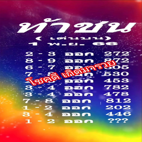 เลขท้าชน 1 11 66-"Challenge number1 11 66"