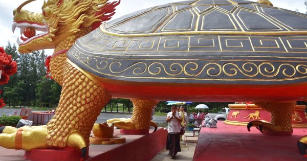 พญาเต่าหัวมังกร วัดป่าเลไลยก์วรวิหาร