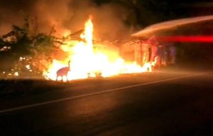 ไฟไหม้ ศาลเจ้าแม่ดัง-"Fire at the famous goddess shrine"