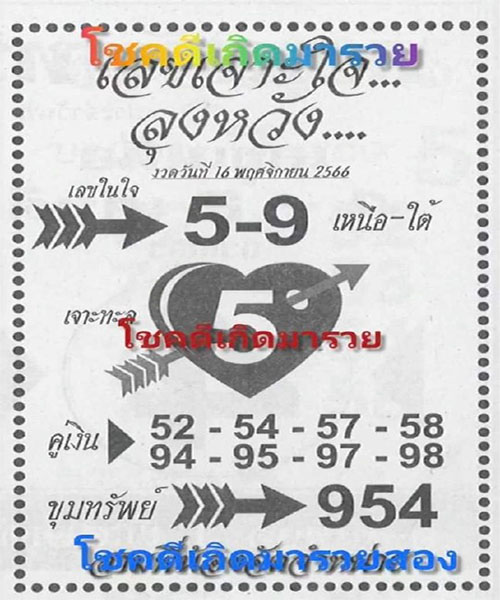 เลขลุงหวัง 16 11 66-"Uncle Wang's number 16-11-66"
