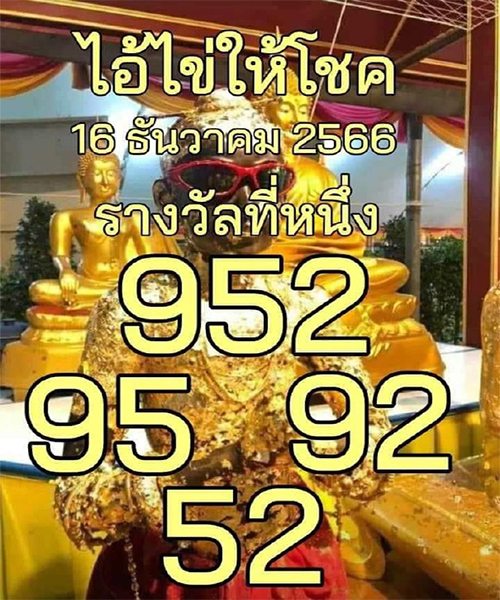 ไอ้ไข่ให้โชค 16 12 66-"Ai Khai gives luck 16-12-66"