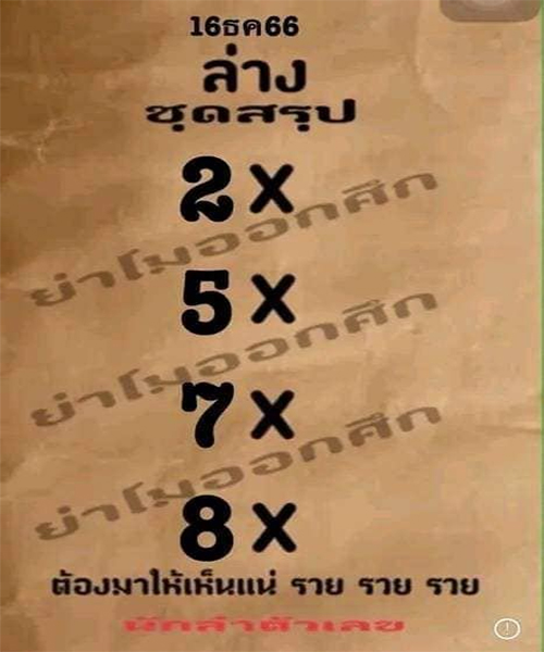 ย่าโมออกศึก 16 12 66-"Ya Mo Ok Suek 16-12-66"