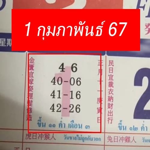 ปฏิทิน คํา ชะ โน ด 2567 - "Calendar Khamchanod 2024"