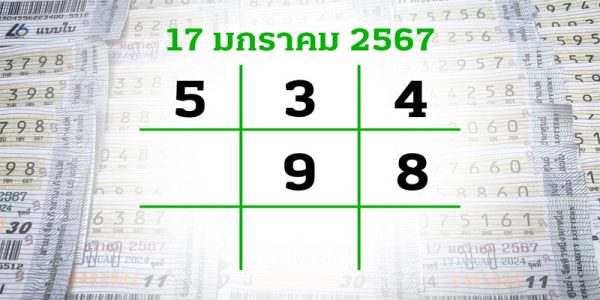 10 อันดับ เลขเด็ดงวดนี้-"Top 10 lucky numbers this period"