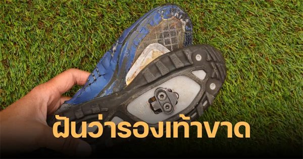 รองเท้าขาด เลขเด็ด-"Dreaming that your shoes are torn, lucky numbers"