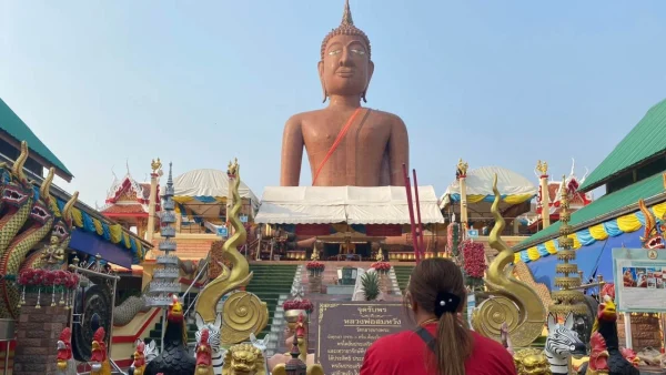 วิธีขอพรหลวงพ่อสมหวัง-''How to ask for blessings from Luang Phor Somwang''