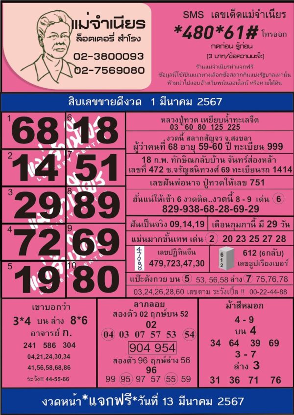 แม่จำเนียร 1 03 67-"Mae Chamnian 1 03 67"