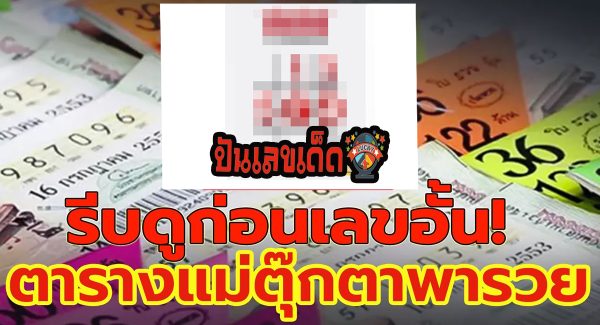เลขแม่ตุ๊กตาพารวย 16 2 67 คอหวยห้ามพลาดส่องเลขเด็ด แนวทางหวยรัฐบาลไทยแม่นๆ รีบจดด่วน!!