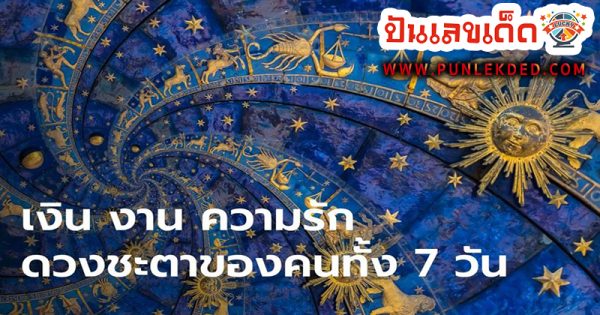 ดูดวงวันนี้ โชค ลาภ -"Today's horoscope luck fortune"