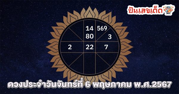 "ดูดวงรายวัน 6/05/67"}