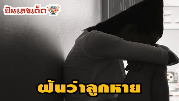 ฝันว่าลูกชายมาหา เลขเด็ด-"Dreamed that my son came to see lucky numbers."