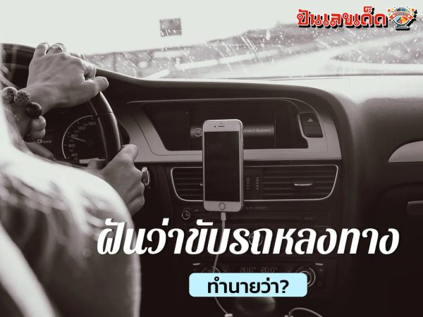 ฝันว่า ขับรถหลงทาง-"Dreaming of driving someone else's car"
