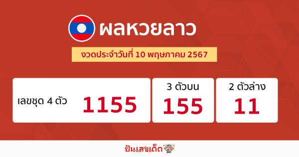ผลหวยลาว "Laos-lottery-results"