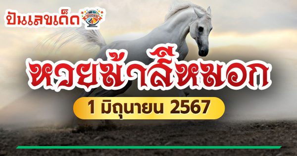 ม้าสีหมอก 1 6 67 คอหวยห้ามพลาดส่องเลขเด็ด แนวทางหวยรัฐบาลไทยแม่นๆ รีบจดด่วน!!