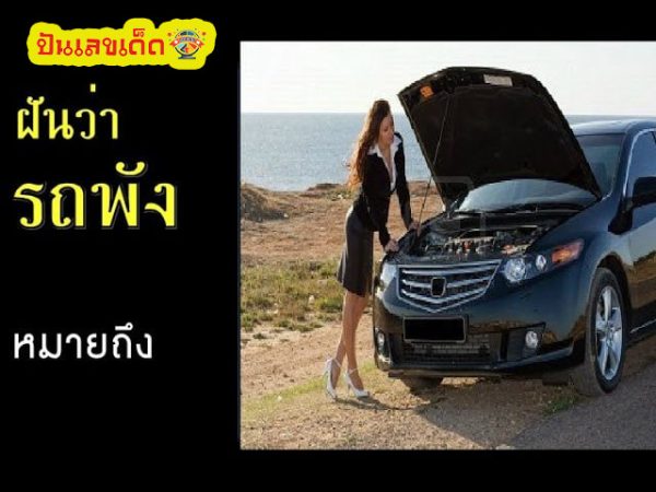 ฝันเห็นรถยนต์ เลขเด็ด-"Dreaming of seeing a car, lucky numbers"