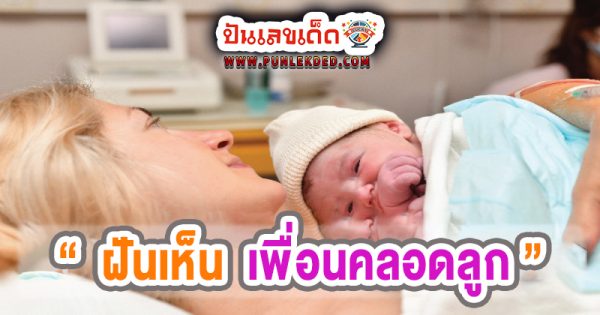 ฝันเห็นเพื่อนคลอดลูก - "Dreaming of seeing someone else giving birth"