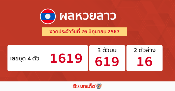 ผลหวยลาว "Laos-lottery-results"