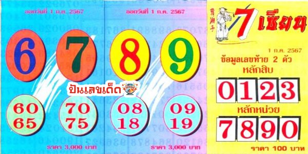 7 เซียน 1 7 67 -"7 Sian 1 7 67"