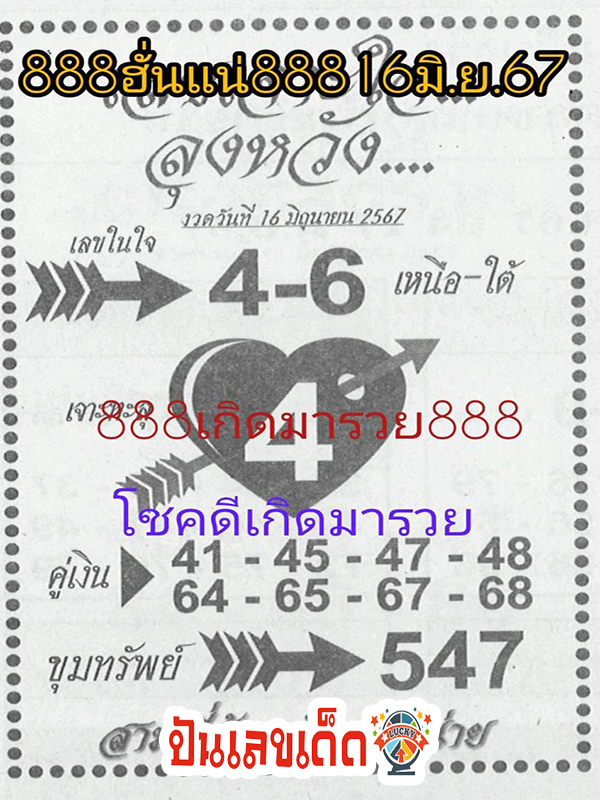 เลขเจาะใจลุงหวัง 16 6 67 -"Uncle Wang's heart-breaking number: 16 6 67"