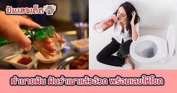 ฝันว่าเมาแล้วอ้วก หมายความว่าอย่างไร ทำนายฝันตามตำราโบราณ พร้อมเลขให้โชค ไปหาคำตอบด้วยกัน