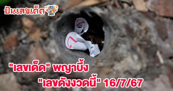 มาแล้ว “เลขเด็ด” พญาบึ้ง นักเสี่ยงดวงอึ้ง บังเอิญตรง “เลขดังงวดนี้” 16/7/67