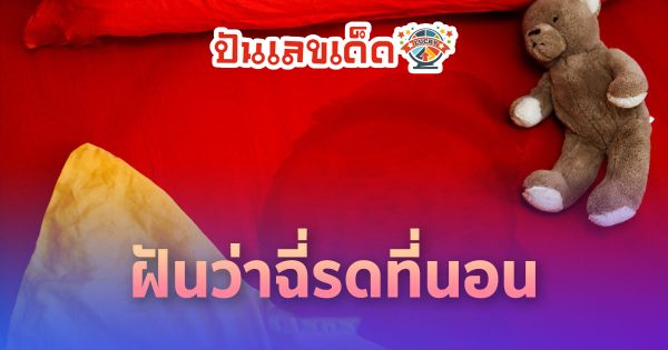 ฝันว่าฉี่รดที่นอน ตีความหมาย พร้อมเลขเด็ดจากฝัน แม่นๆ เช็กเลย ที่นี่่!! ปันเลขเด็ด